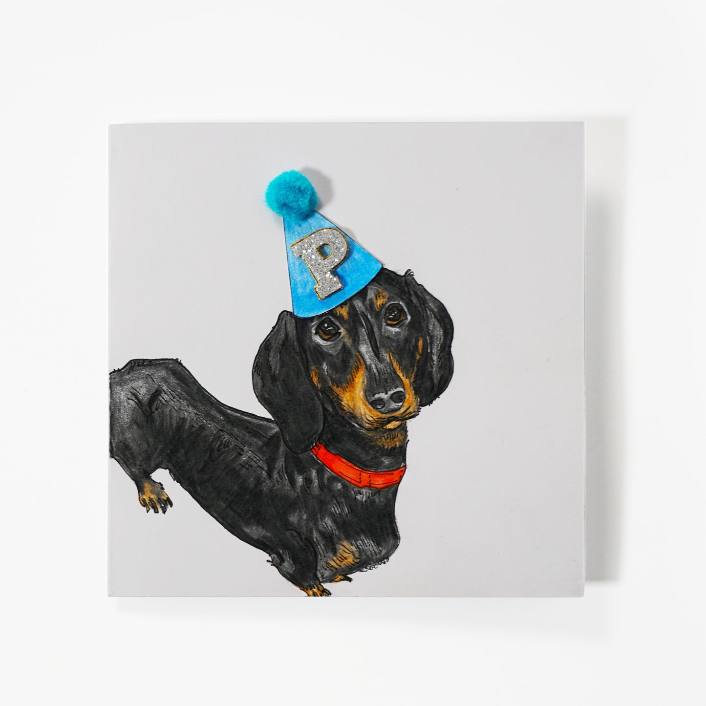 Hand drawn Doggy Portrait Card