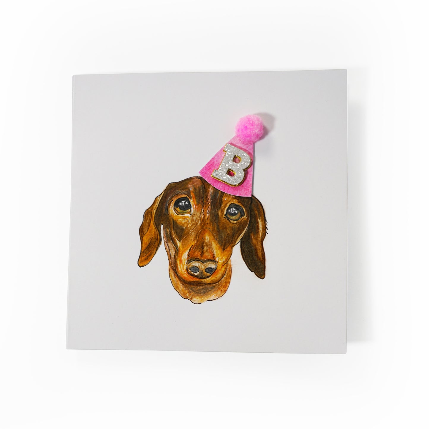 Hand drawn Doggy Portrait Card