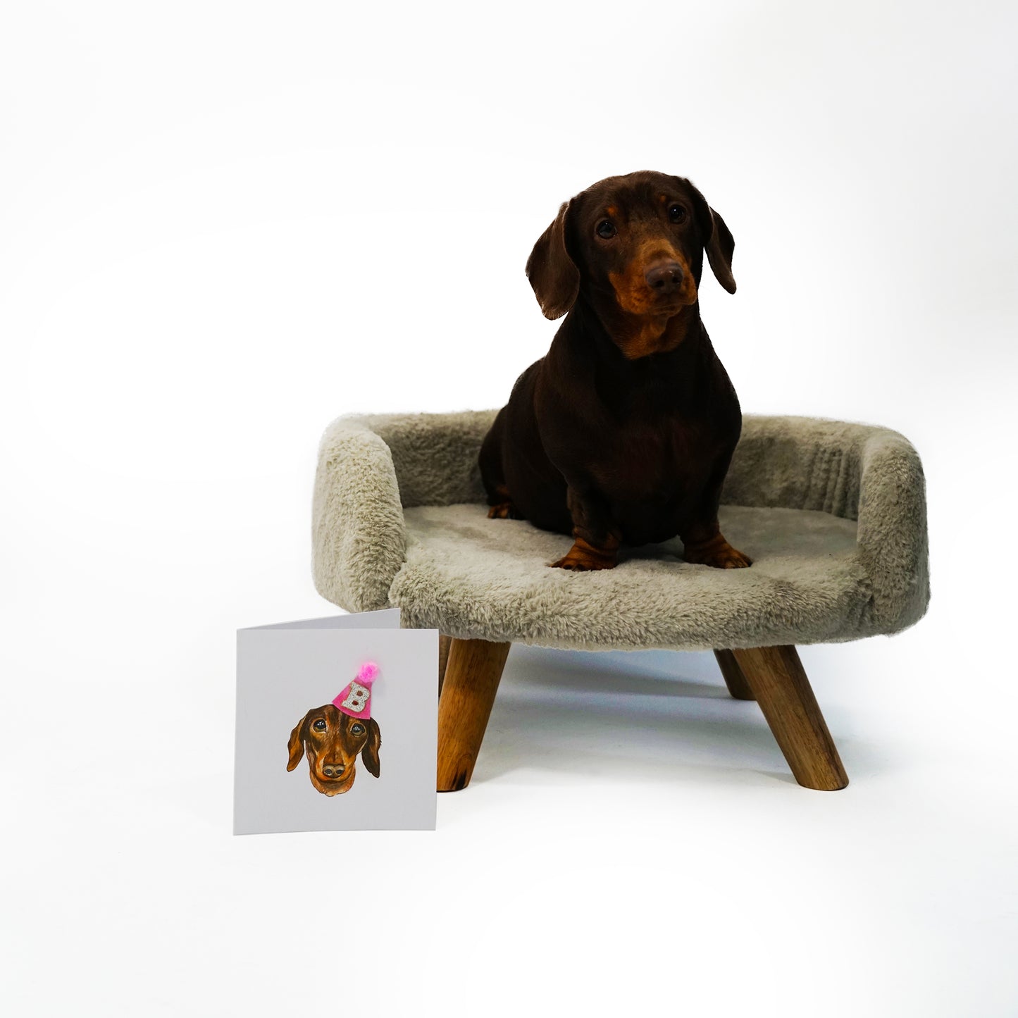 Hand drawn Doggy Portrait Card