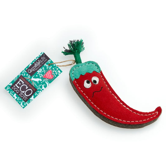 Green & Wilds Chad the Red Hot Chilli Pepper ECO Toy